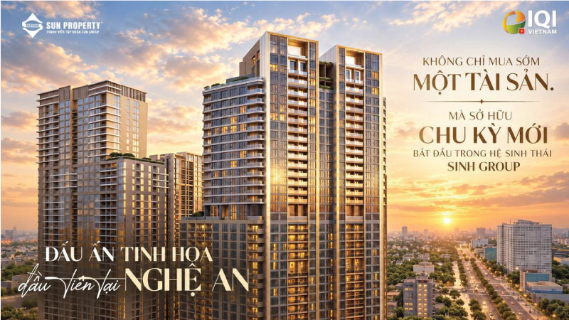 Sun Glory Residence Dấu ấn Tinh Hoa Đầu Tiên Tại Nghệ an